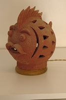 ceramic lamp - made in italy - handmade