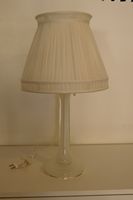 glass lamp with shade - made in italy